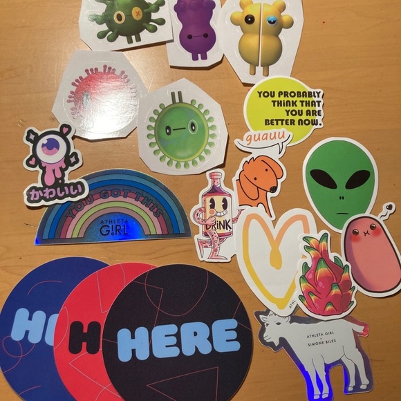 54 Rare Hard to Find Assorted Travel Outdoor Nature VSCO Schitts Creek stickers - Picture 6 of 6